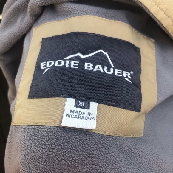Eddie Bauer Fleece Lined Lightweight Jacket / Coat - Picture 15 of 16